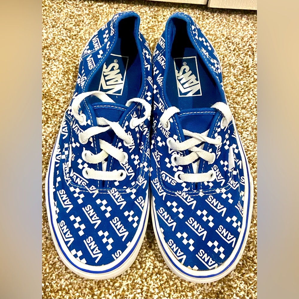Vans Authentic Era Classic Canvas Skateboarding Shoes Navy  Size W 7.5/ M6